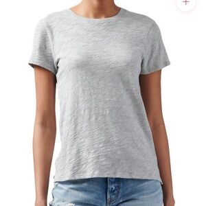 ATM Slub Jersey Schoolboy Crewneck Tee - Heather Gray - M